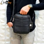 خرید کیف دوشی مونت بلانک جلو هلالی کد 2016